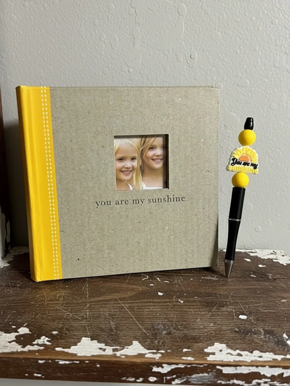 Photo Album/ Pen Bundle You Are My Sunshine ☀️ Photo Album - Yellow and Natural